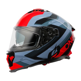 Přilba na silniční moto - O´NEAL Challenger EXO 2025 - černá/šedá/červená