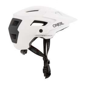 Přilba MTB - O'NEAL Defender 2.0 Solid - Bílá / Šedá