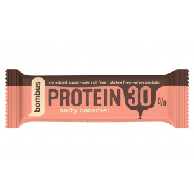 Proteinová tyčinka - BOMBUS Protein 30% 50g - slaný karamel
