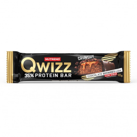 Proteinová tyčinka - NUTREND Qwizz  - Čokoládové Brownies 60g