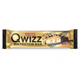 Proteinová tyčinka - NUTREND Qwizz  - Slaný Karamel 60g