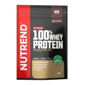 Proteinový přípravek - NUTREND 100% Whey Protein - 400g - čokoláda
