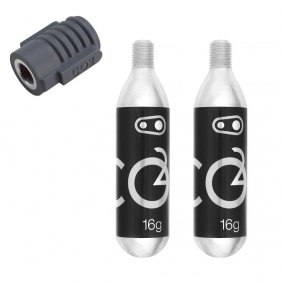 Pumpa - CRANKBROTHERS Klic Co2 adaptér + 2 bombičky 16g