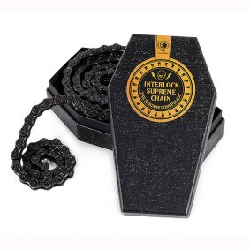 Řetěz BMX - SHADOW Interlock Supreme - černá