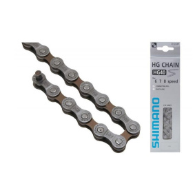 Řetěz MTB - SHIMANO CN-HG40 spojka SM-UG51 - 116 čl.