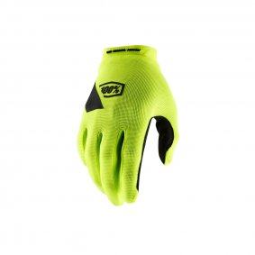 Rukavice - 100% Ridecamp 2020 - Fluo Yellow