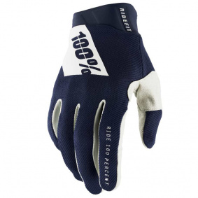 Rukavice - 100% Ridefit - Navy / White