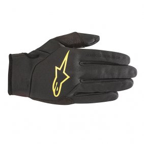 Rukavice - ALPINESTARS Cascade Gore Windstopper 2019 - černá/žlutá