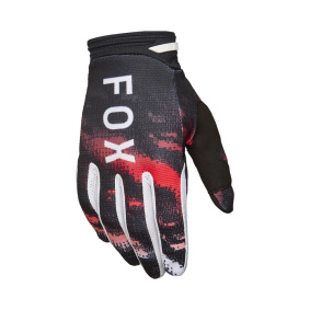Rukavice - FOX 180 Kairos Gloves 2025 - White/Fluo Red