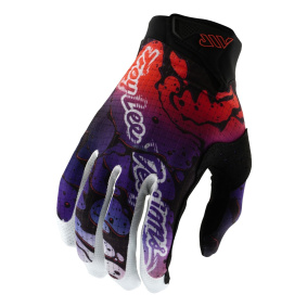 Rukavice - TROY LEE DESIGNS Air 2025 - Drip Black / Purple