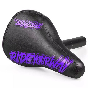 Sedlo MTB - DARTMOOR Fatty Combo 27,2 mm - Black / Purple