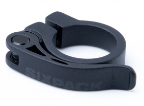 Sedlová spona - SIXPACK Menace 31,8 mm - matná černá