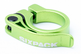 Sedlová spona - SIXPACK Menace 31,8 mm - zelená