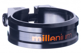 Sedlová spona - SIXPACK Millenium 34,9 mm - černá/oranžová