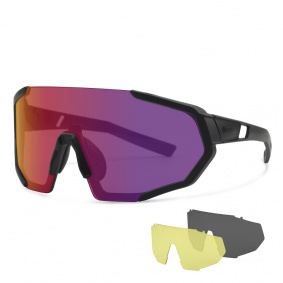 Sluneční brýle - HATCHEY Vapor Plus PURPLE - Black