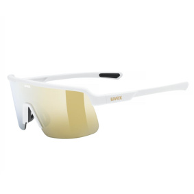 Sluneční brýle - UVEX Dyrt - White Matt / Mirror Gold