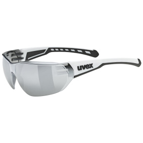 Sluneční brýle - UVEX Equate - White Matt / Mirror Silver