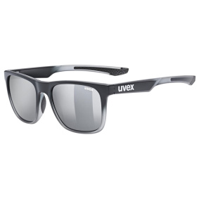 Sluneční brýle - UVEX LGL 42 - Black Transparent / Mirror Silver