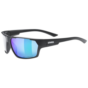 Sluneční brýle - UVEX Sportstyle 223 P - Black Matt / Mirror Green