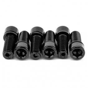 Šrouby do představce - MISSION Stem Bolts Hollow - Black