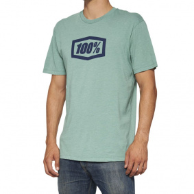 Triko - 100% Icon Short Sleeve - Ocean Blue Heather