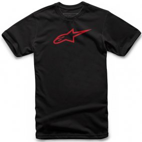 Triko - ALPINESTARS Ageless Classic Tee - Black/red