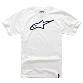 Triko - ALPINESTARS Ageless Classic Tee - White/Black