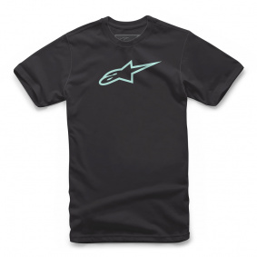 Triko - ALPINESTARS Ageless Classic Tee - Black / Mint