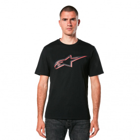 Triko - ALPINESTARS Ageless Shadow CSF Tee 2024 - Black/Red