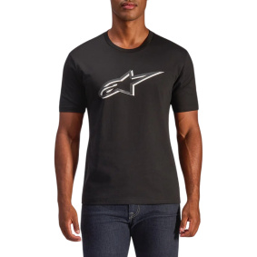Triko - ALPINESTARS Ageless Shadow CSF Tee 2025 - Black / White
