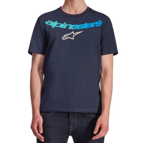 Triko - ALPINESTARS Collared CSF Tee 2025 - Navy