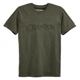 Triko - ALPINESTARS Emboss SS tee - Military