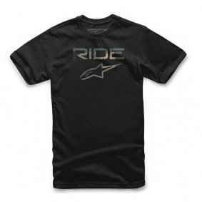 Triko - ALPINESTARS Ride 2.0 Camo Tee - Black