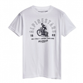 Triko - ALPINESTARS Sander Tee - White