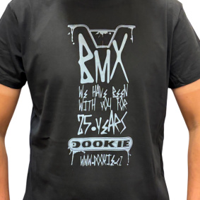 Triko - DOOKIE BMX 25 Years - černá