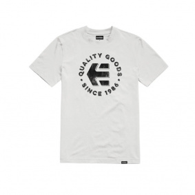 Triko - ETNIES Since 1986 Tee - White / Black