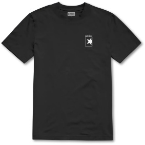 Triko - ETNIES Star Tee - Black / White