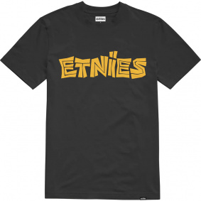 Triko - ETNIES Tiki Tee - Black