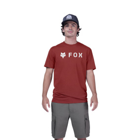 Triko - FOX Absolut Ss Prem Tee 2025 - Rust
