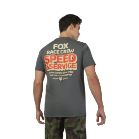 Triko - FOX  Always Custom Ss Prem Tee 2025 - Dark Shadow Grey