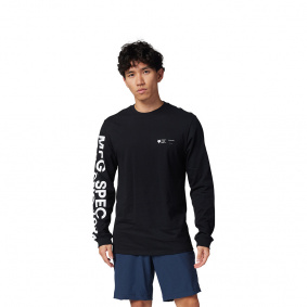 Triko - FOX Barge Prem Ls 2024 - Black
