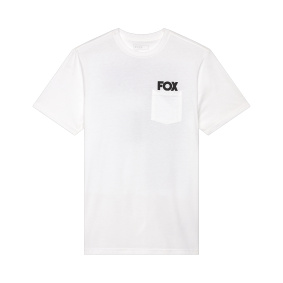 Triko - FOX Big F Ss Prem Tee 2025 - Optic White