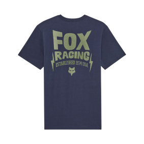 Triko - FOX Bolt Premium Tee 2025 - Midnight Blue