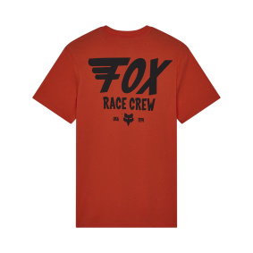 Triko - FOX Fox Wing Ss Premium Tee 2025 - Blood Orange