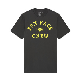 Triko - FOX Heritage Ss Prem Tee 2025 - Dark Shadow Grey