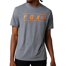 Triko - FOX Pinnacle Ss Tech Tee 2022 - Grey/Orange