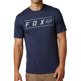 Triko - FOX Pinnacle Ss Tech Tee 2022 - Heather Deep Cobalt