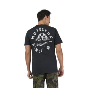 Triko - FOX Planet Moto Premium Tee 2025 - Black