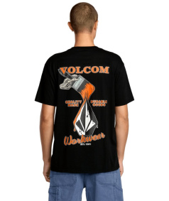 Triko - VOLCOM Enamel Sst 2025 - Black