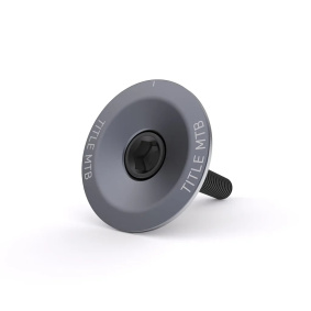 Víčko a ježek hlavového složení - TITLE Top Cap and Bolt - Grey